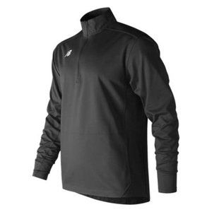 NWT New Balance Jacket Lightweight Half Zip Black Coat Jogger Size S XL 2XL $70